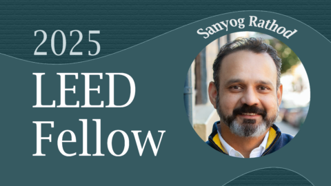 Sanyog Rathod named 2025 LEED Fellow